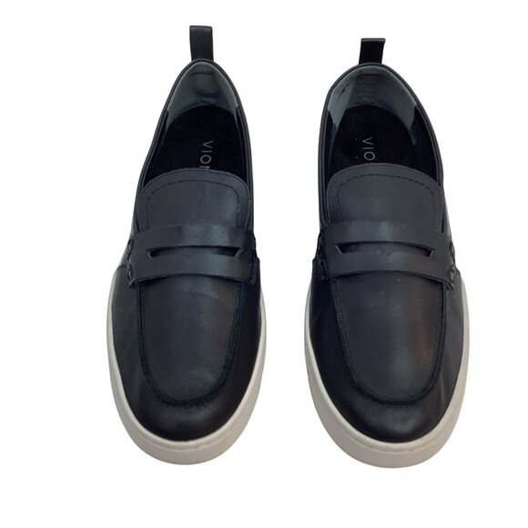 Vionic Uptown Leather Slip-On Penny Loafers Women 8 Comfortable Casual Shoes - Picture 2 of 11